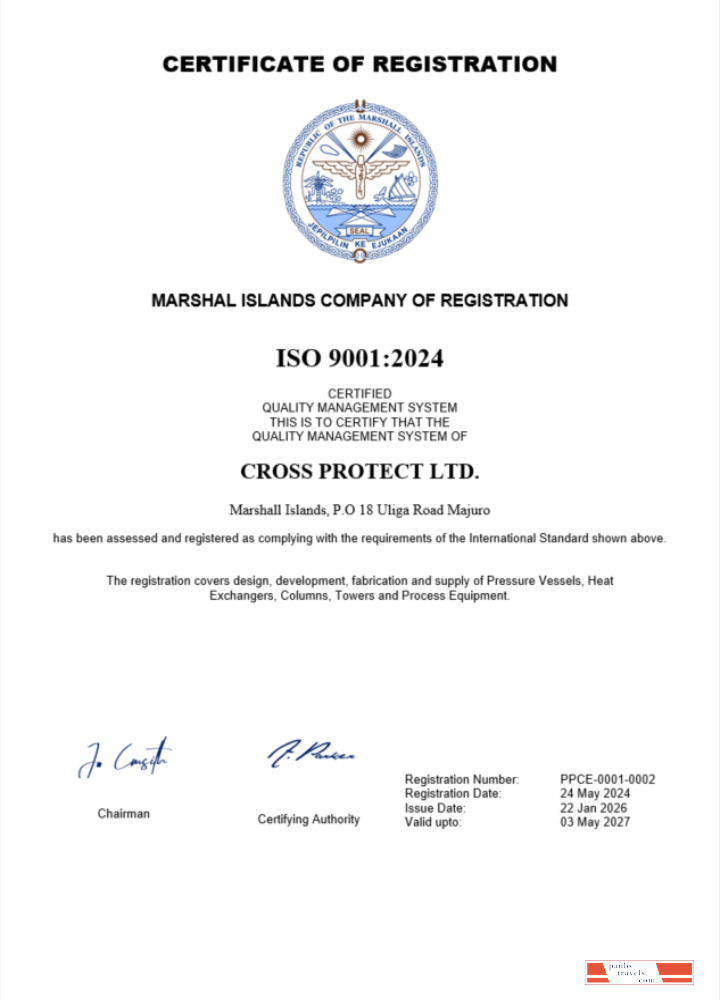 Marshall Islands business registration certificate Word and PDF template